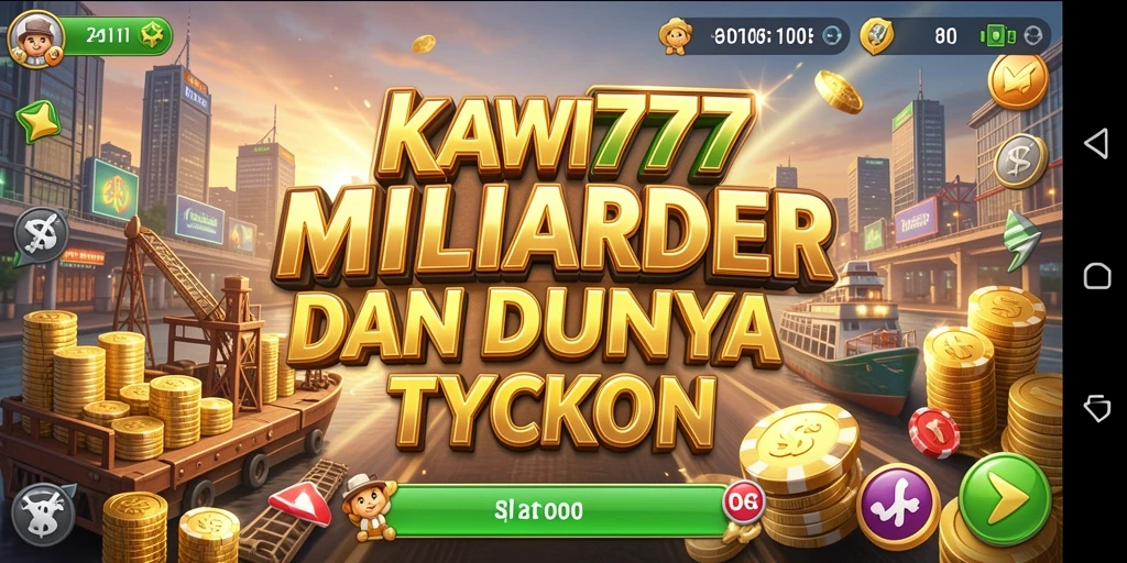 Tampilan gameplay KAWI777 yang menarik dan penuh strategi Tycoon.